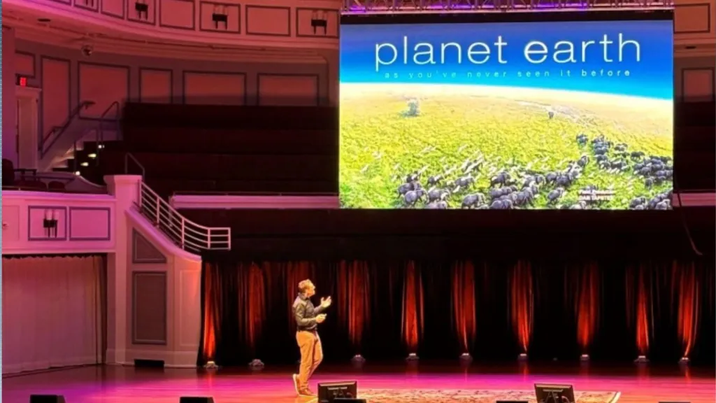 VIBE: Netflix and BBC show producer Dan Tapster at the Port Theatre