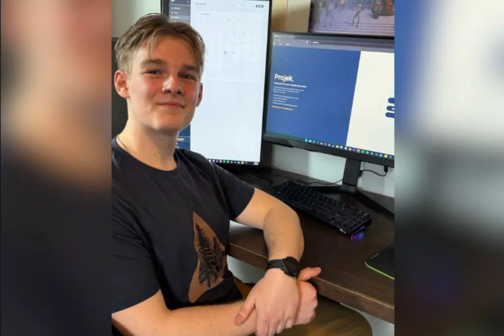 Teenage Vernon entrepreneur creates Scandinavian-style project manager