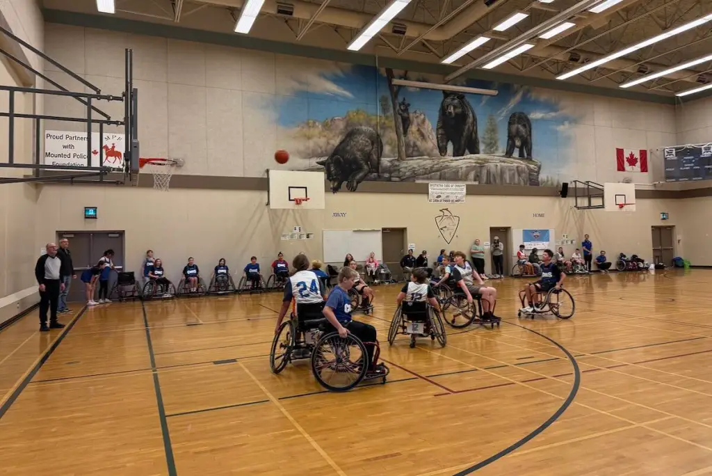 Inclusivity in sport highlighted at West Kelowna wheelchair basketball event